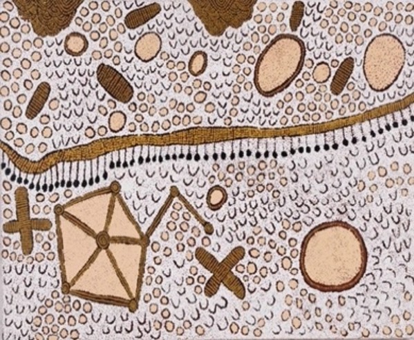 Sans titre by Yinapura Nangala, Image 1.