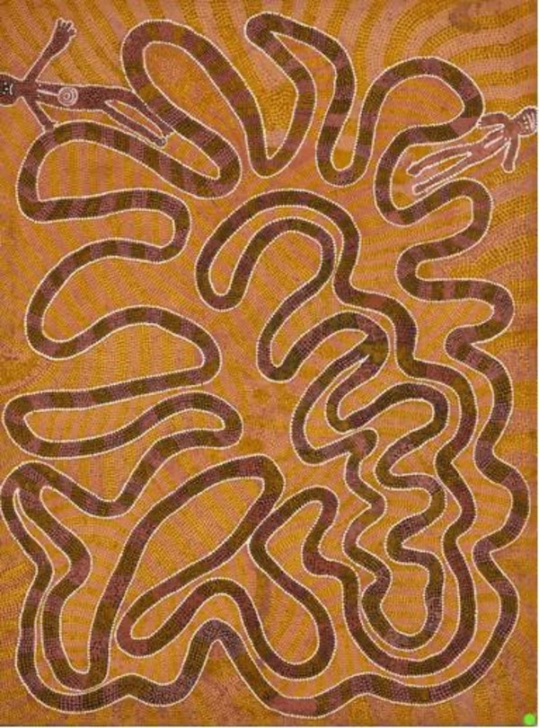 Sans titre by George Yapa Tjangala, Image 1.