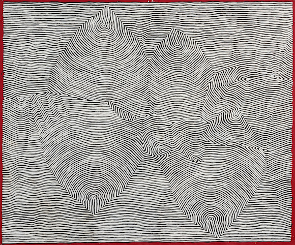 Sans titre by Barney Campbell Tjakamarra, Image 1.