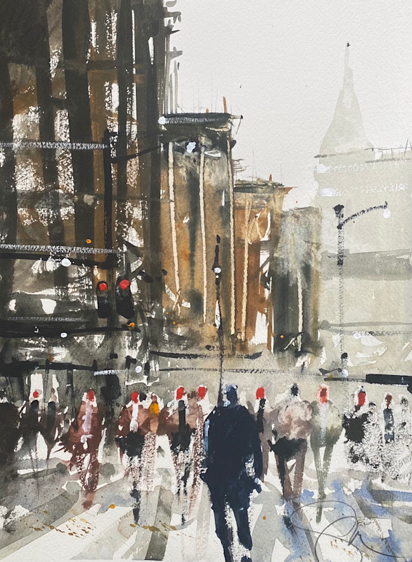 Time Will Tell by Steve Griggs Watercolor