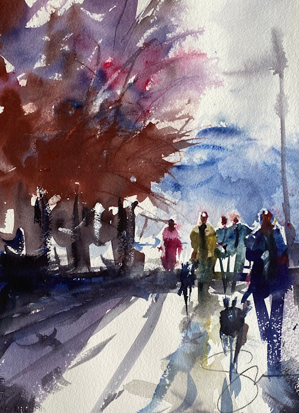 Walkin' on Sunshine by SteveGriggsWatercolor
