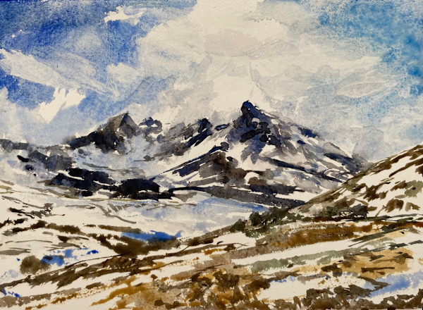 The Cobbler, Arrochar Alps, Snow by Ian Dugdale
