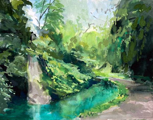 Beresford Dale - Standing Ston by Ian Dugdale