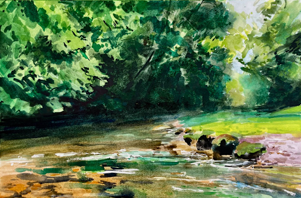 The River Dane at Wincle by Ian Dugdale