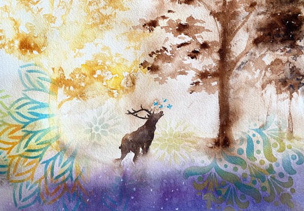 King of the forest by Tati Tung