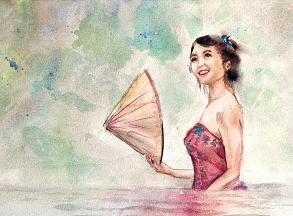 Spring hat by Tati Tung