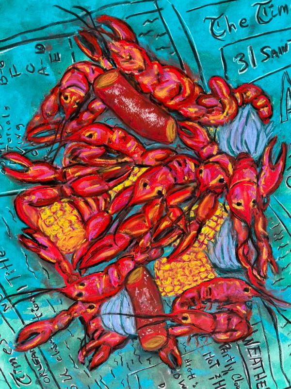 Crawfish Boil by Carol Chiasson Rivas