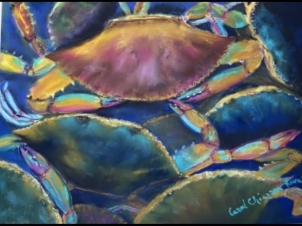 Blue Crabs #2 by Carol Rivas