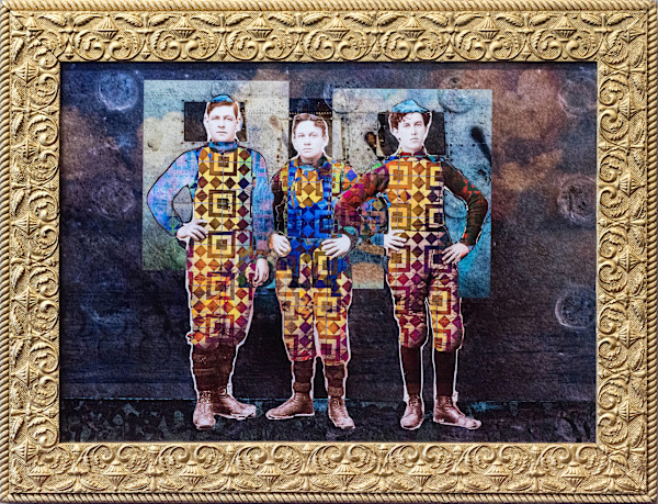 Looking for Lint AKA Halftime at the Super Bowl by Cynthia Wagner - Artist, Image 1.
