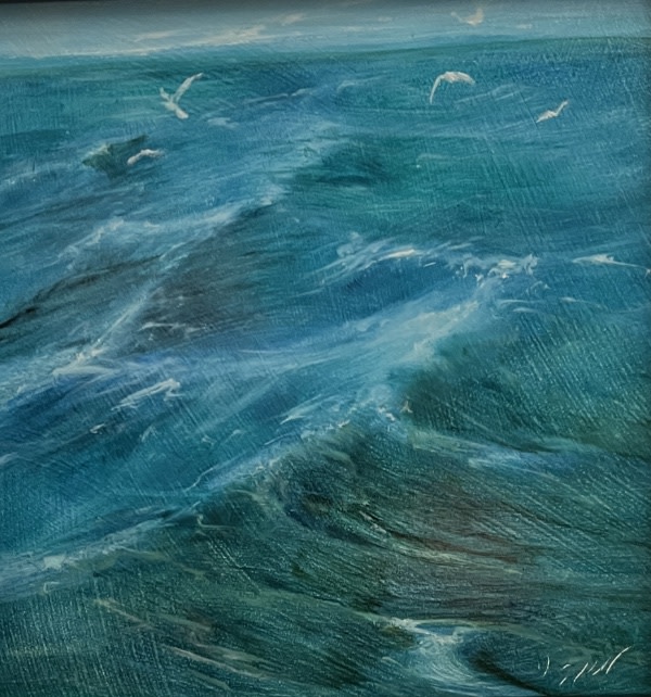 Over The Ocean I by Jeanne Levasseur