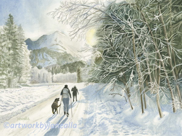 Winter Walk by Janealla Killebrew
