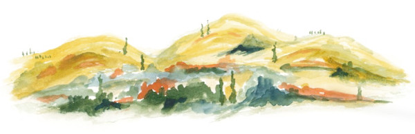 Tuscan Hills by Jo Davis