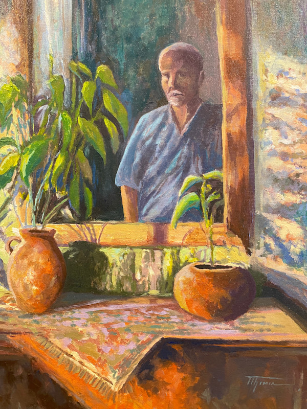 Rural Portrait (Zorn Palette) by Trevor Thomas Fine Arts
