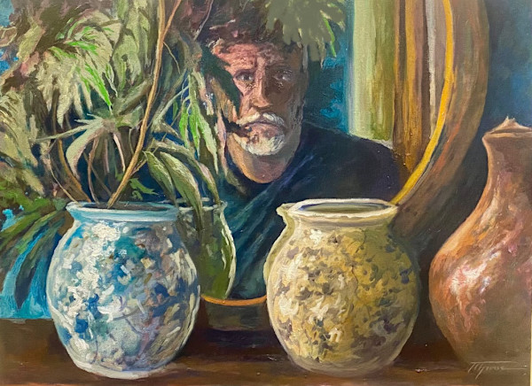 Rural Portrait ( CMYK Glazing ) by Trevor Thomas Fine Arts