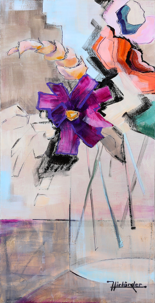 Series: Modern bloom "Upright Bloom" by Ursula Hirländer, Image 1.