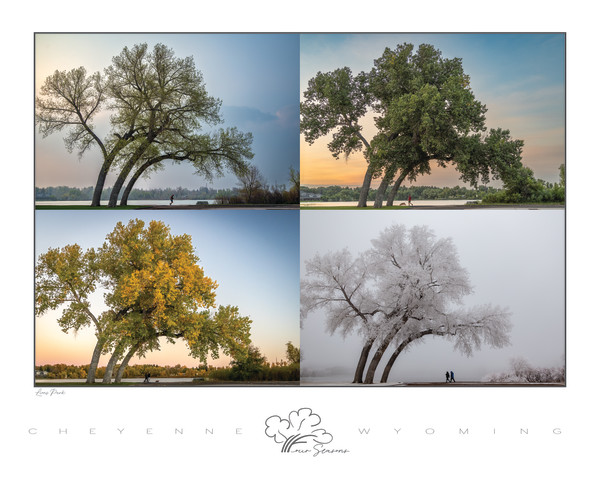 Four Seasons Giclee by Denise Hawkins
