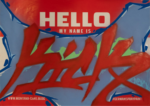 Hello, My Name Is (Red) by Kick