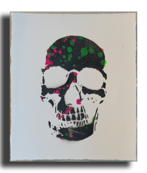 Skull #2 by Bobbie Bee