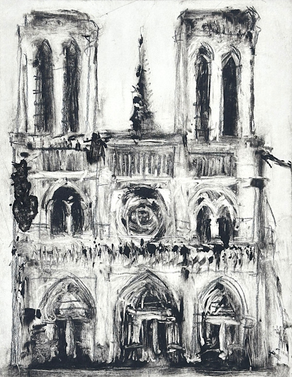 Notre-Dame de Paris, 1/2 by Annie Shaver-Crandell, Image 1.