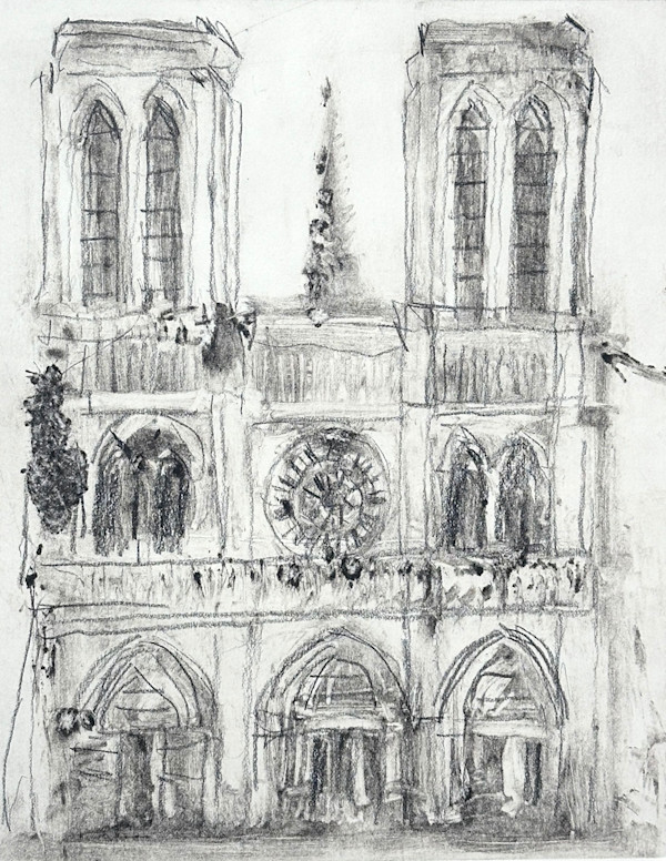 Notre Dame de Paris, 2/2 by Annie Shaver-Crandell, Image 1.