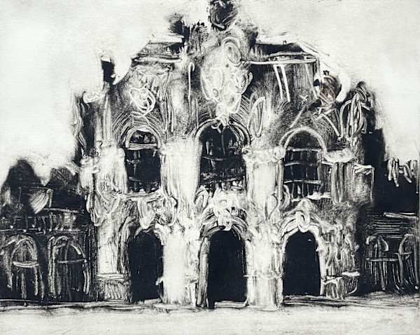 Wall Pavilion, The Zwinger, Dresden, 1/2 by Annie Shaver-Crandell, Image 1.