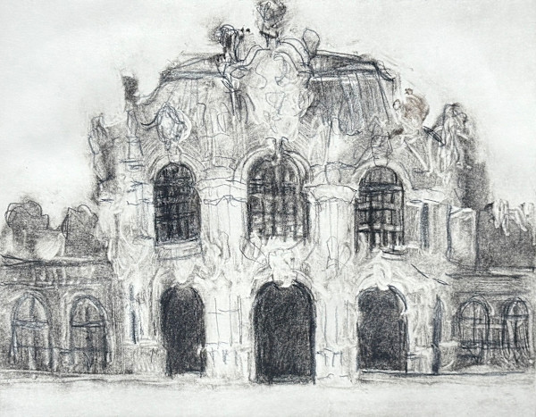 Wall Pavilion, The Zwinger, Dresden, 2/2 by Annie Shaver-Crandell, Image 1.