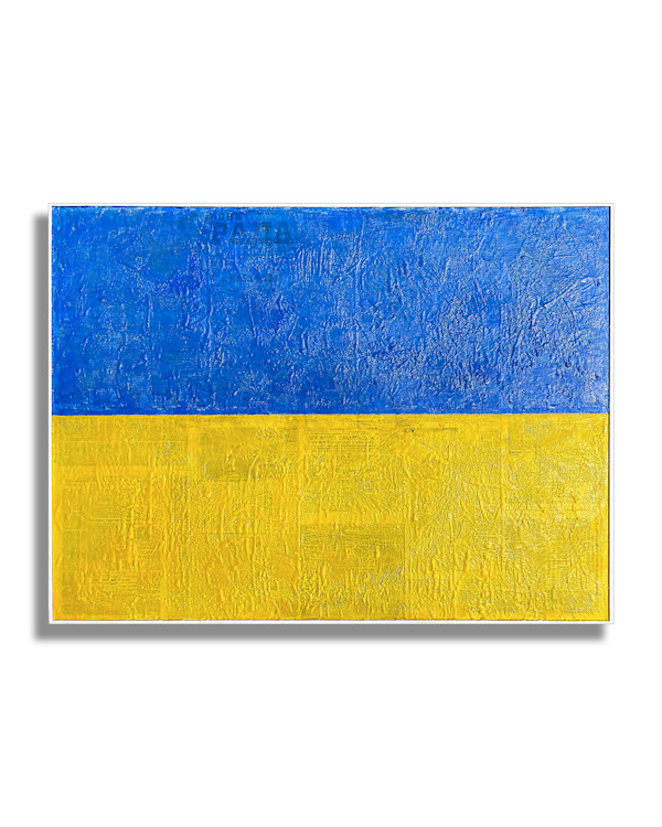 Flag of Ukraine by Julia iSABEL