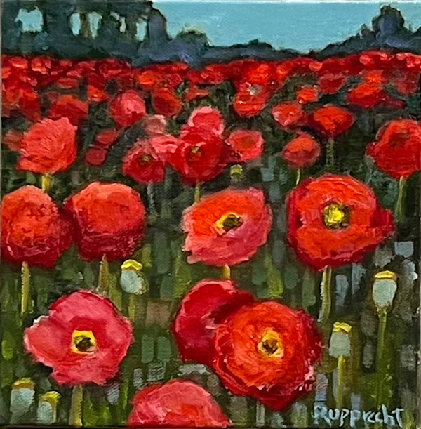 Poppy Field 2 by Jean Rupprecht