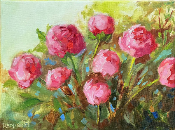 Pink Peonies by Jean Rupprecht