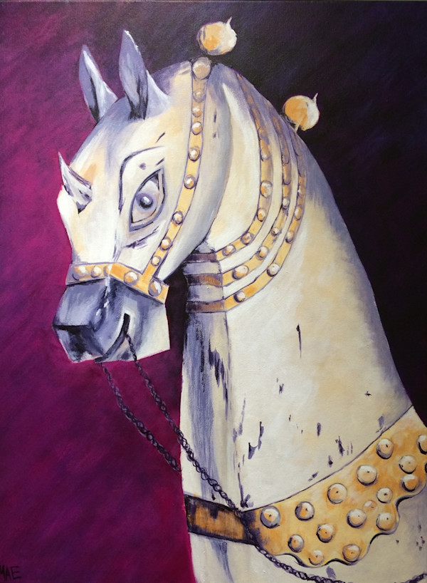 Wooden Horse by Madeleine Elkin