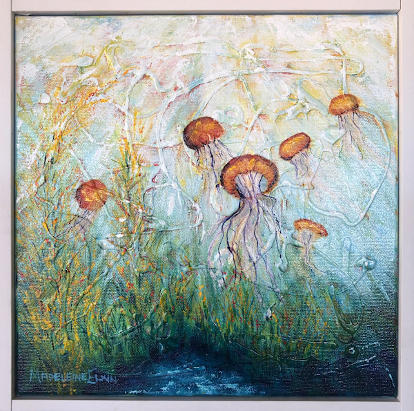 Bobbing Along - Triptych Mini Me's (part b) by Madeleine Elkin