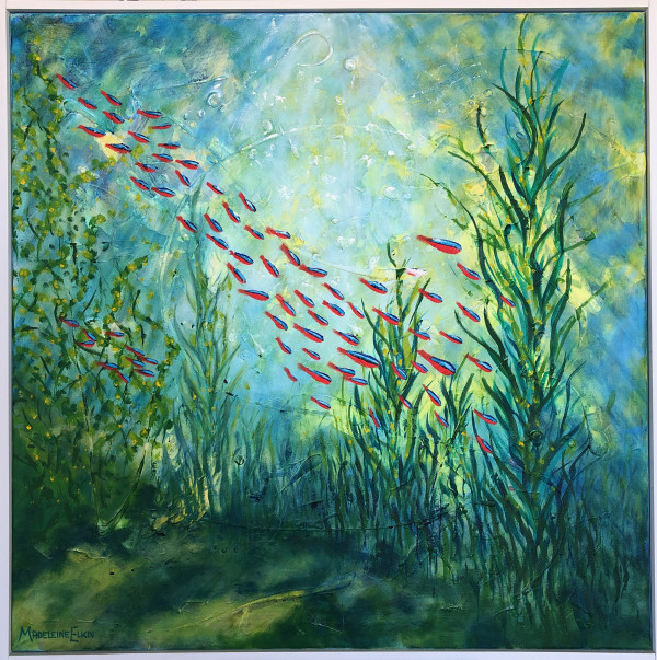 Cardinals Retreat by Madeleine Elkin