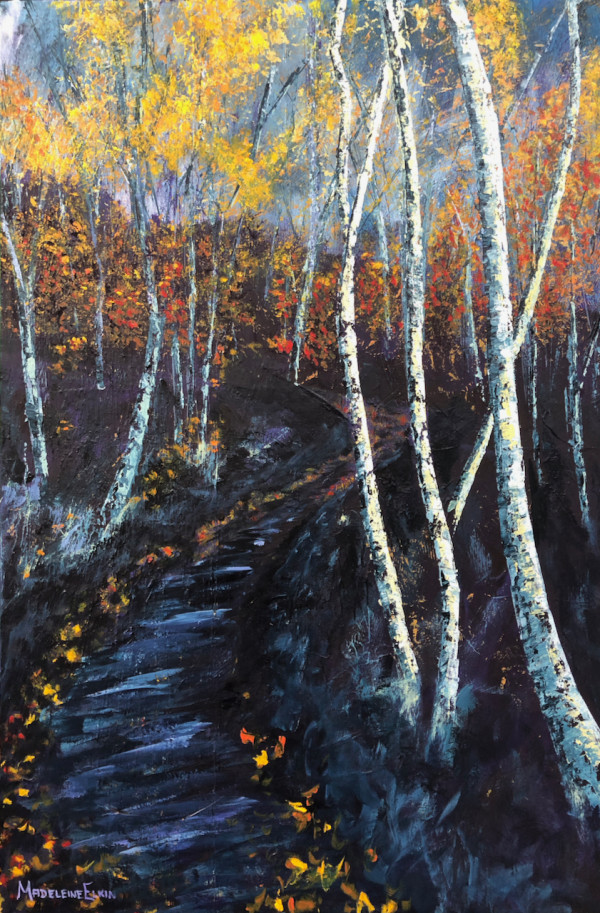 Pathway Thru the Forest by Madeleine Elkin