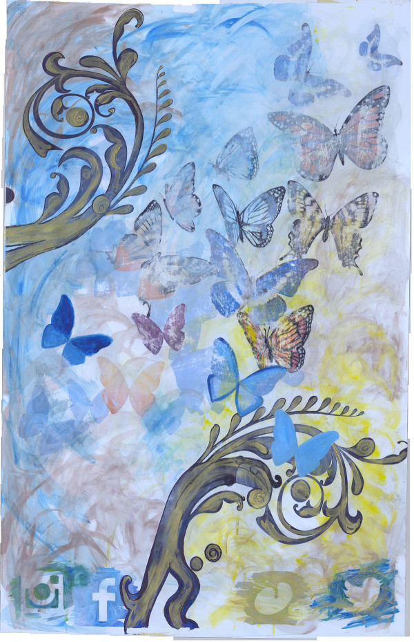 Butterflies Dissolve by Laura-Leigh Palmer