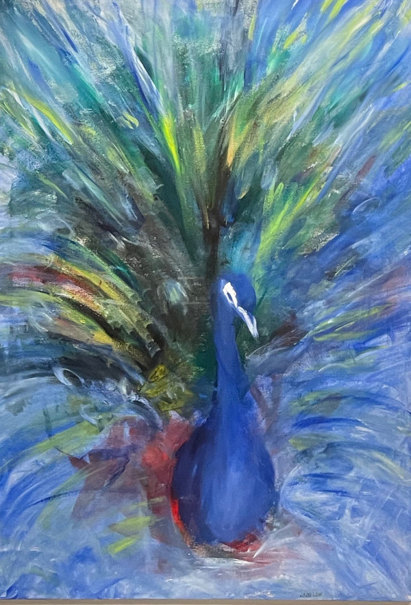 Peacock Expression by Laura-Leigh Palmer