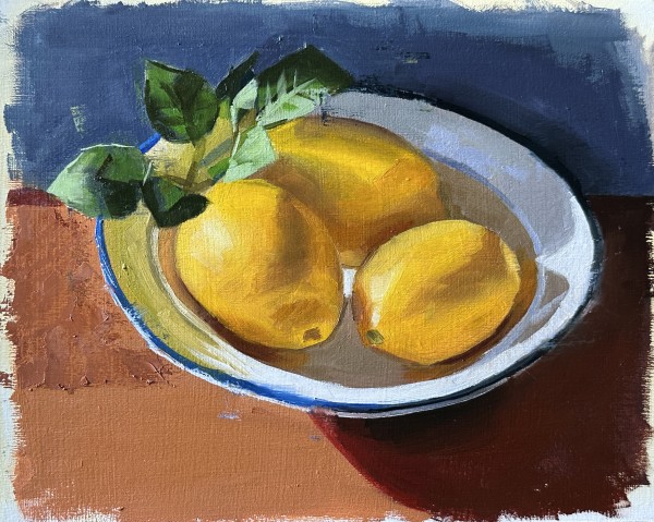 Still Life with Lemons by Maria Daas
