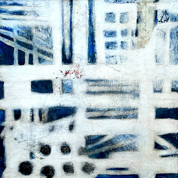 Blue City Lights by Benita Neubauer