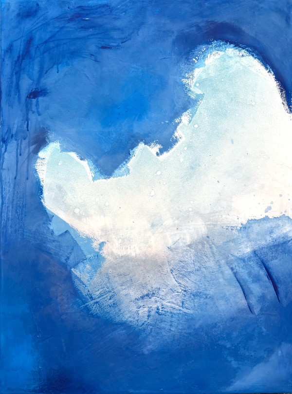 Die Friedenstaube erhebt sich in die Lüfte by Benita Neubauer