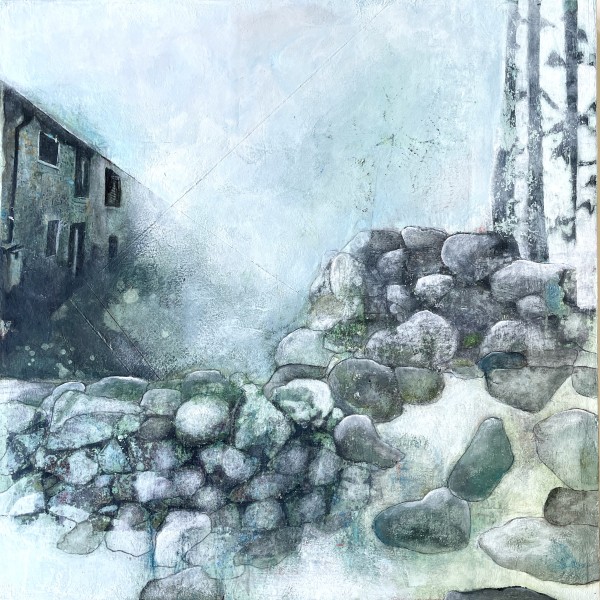 Steinmauer auf Mallorca by Benita Neubauer