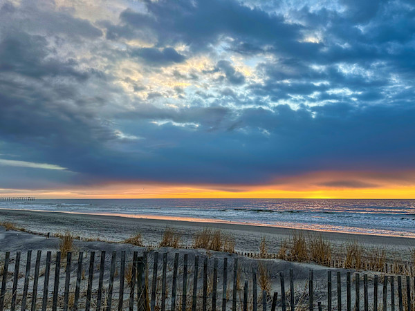 New Year's Sunrise over the Atlantic Ocean by Chrissy Lind
