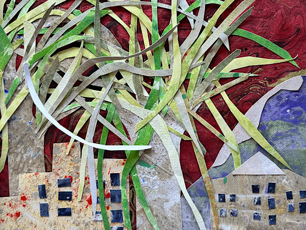 Taos Serendipity #6: Willows by Stafford Wood