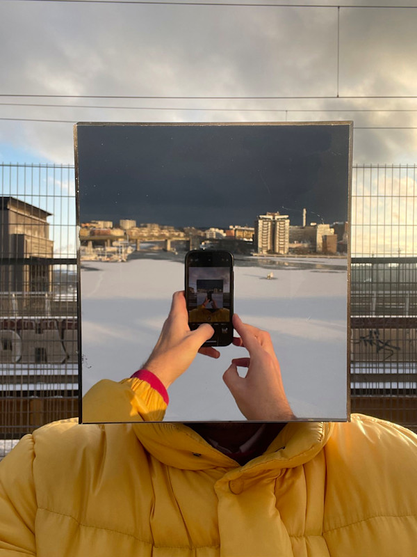#selfie, Årstabron 10/01/2022 by Harry Woodrow