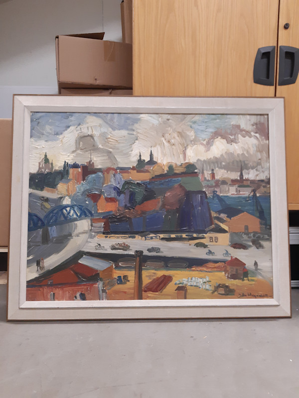 Tegelvikshamnen by Olle Hagdahl