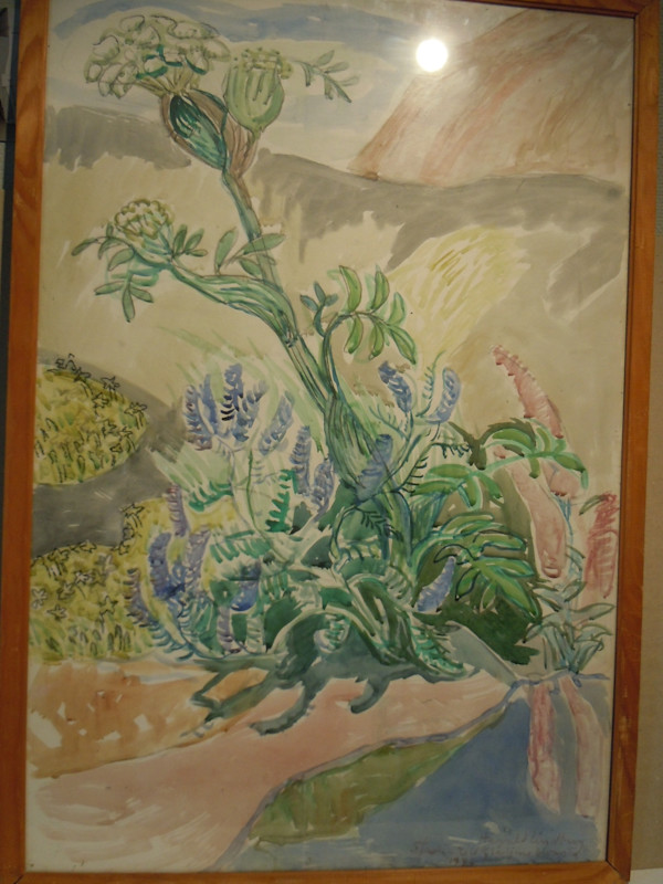 Studie till "Glädjens blomster" by Harald Lindberg
