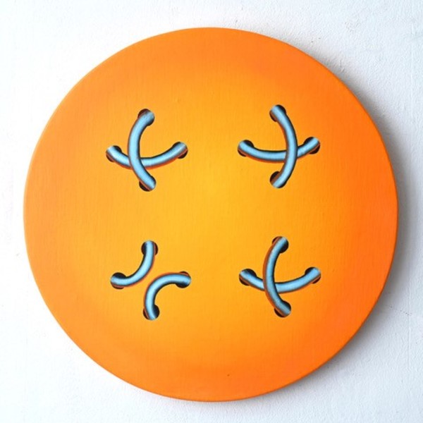 Orange minijob #8 by Astrid Kajsa Nylander