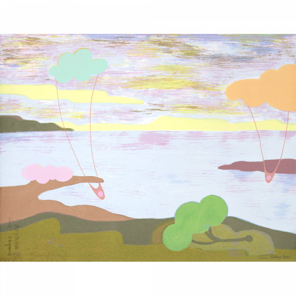 Landskap med andra I by Carin Ellberg