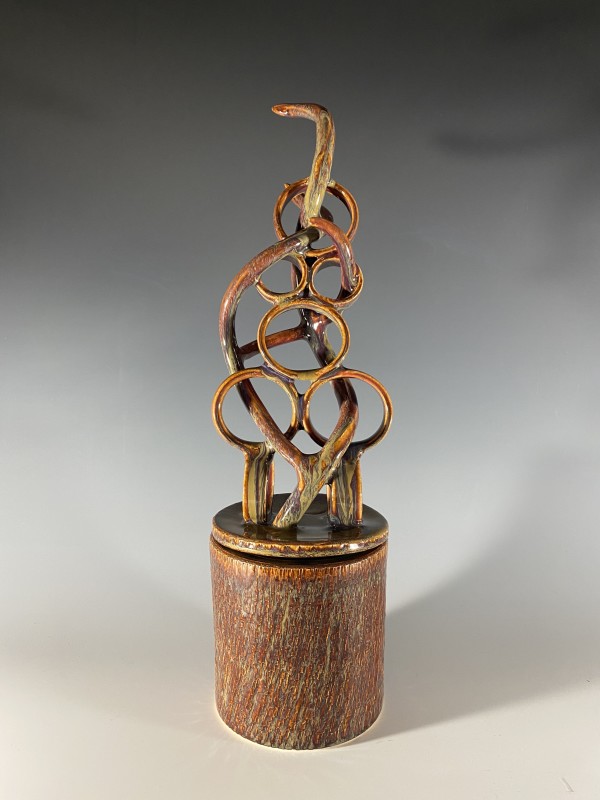 Feminine Jar by Lenie Caston-Miller