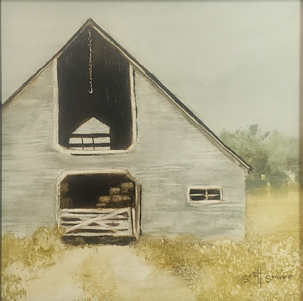 Gray Barn by Scott Snarr