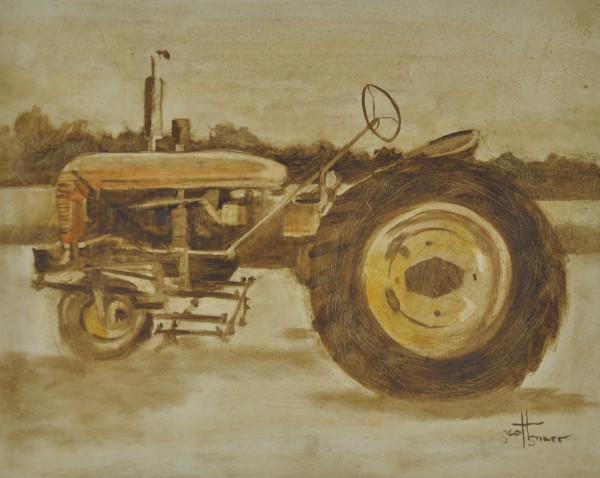 Red Tractor by Scott Snarr