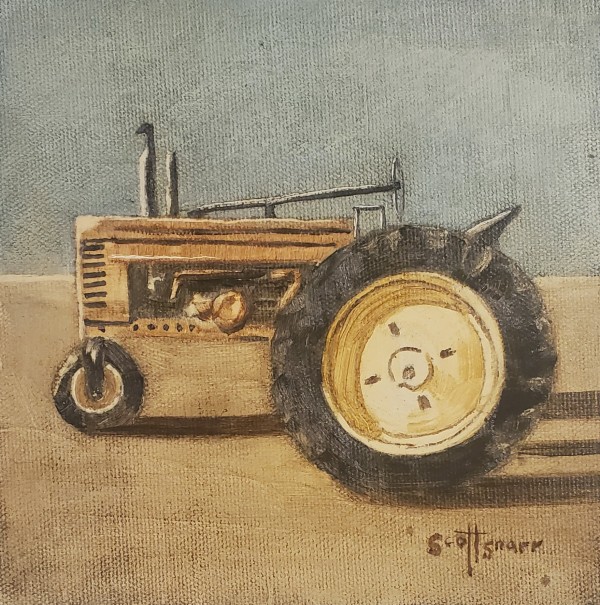 The Red Tractor by Scott Snarr